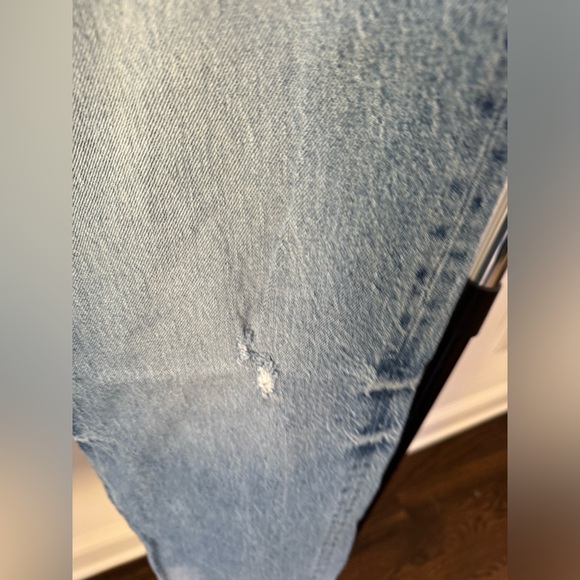 Cassie High waist crop straight leg jean (Hilltop Vintage) - Picture 7 of 10